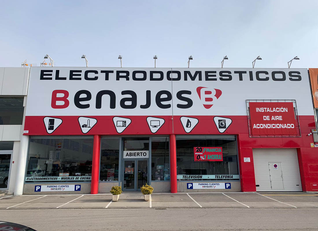 revisión Oficial Restringir BENAJES ELECTRODOMÉSTICOS - ACEAR. Asociación de Empresarios de Comercio de  Electrodomésticos y Material Eléctrico de Aragón