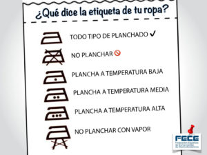 ACEAR. consejos planchado