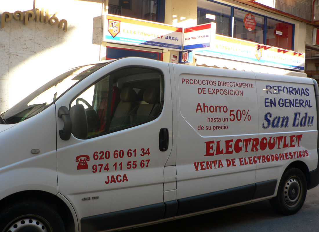 ACEAR. Electroutlet. Jaca, Huesca.