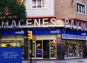 ACEAR. Almacenes Paymar. Calle Bretón, 17. Zaragoza.